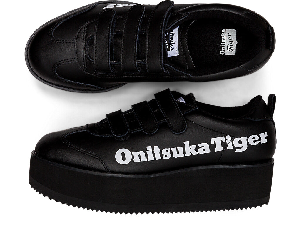 1182A207-007 Onitsuka Tiger Delegation Black White (Women's)