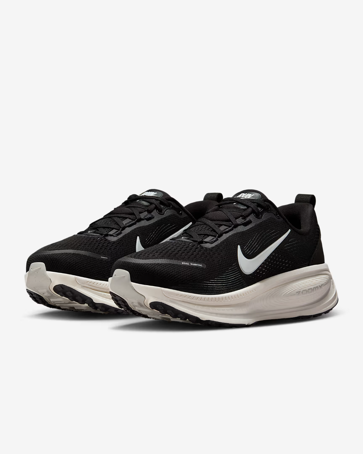 IF0515-002 Nike Vomero 18 Black Coconut Milk Light Iron Ore  (Women's)