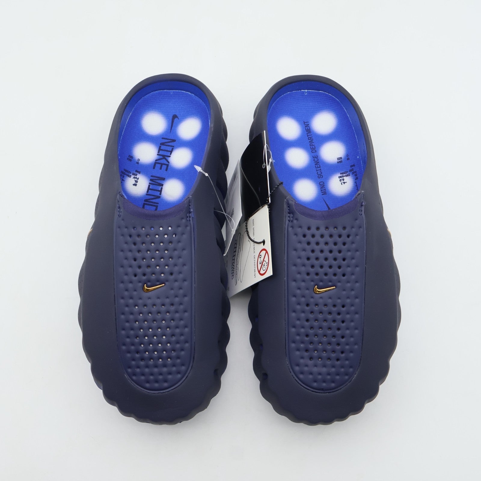 HQ4307-400 Nike Mind 001 Mules Blackened Blue (Men's)