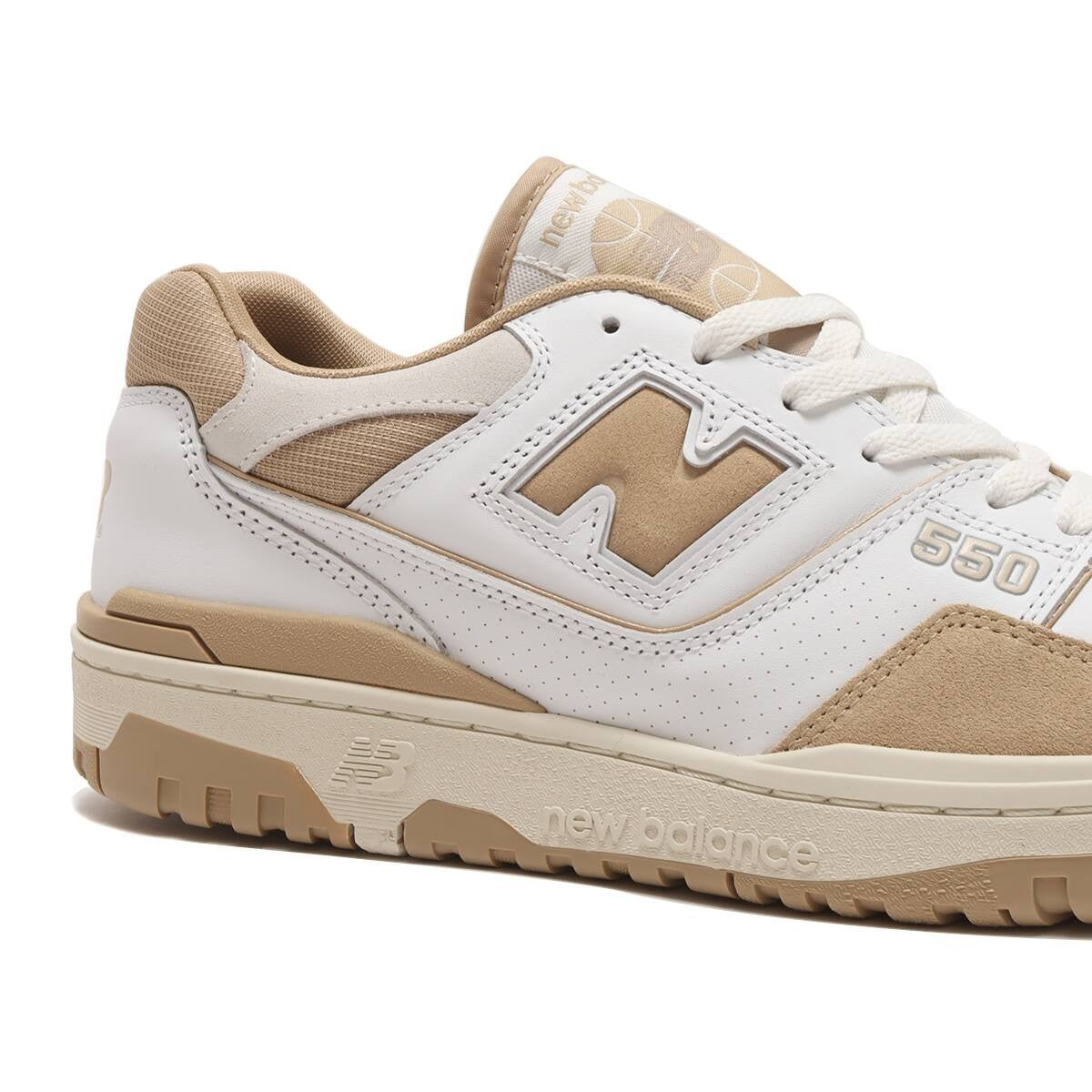 BB550NEC New Balance 550 White Brown (Men's)