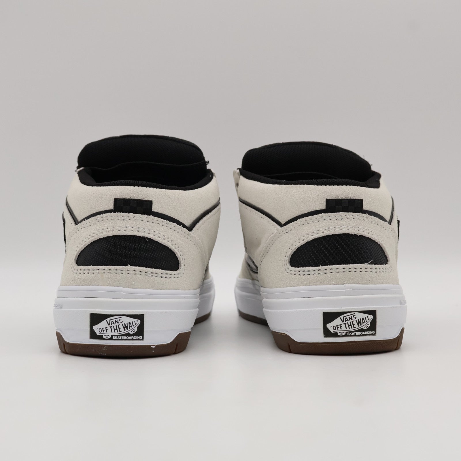 VN000D9ZYB2 Vans Skate Half Cab Wafflecup White Black (Men's)