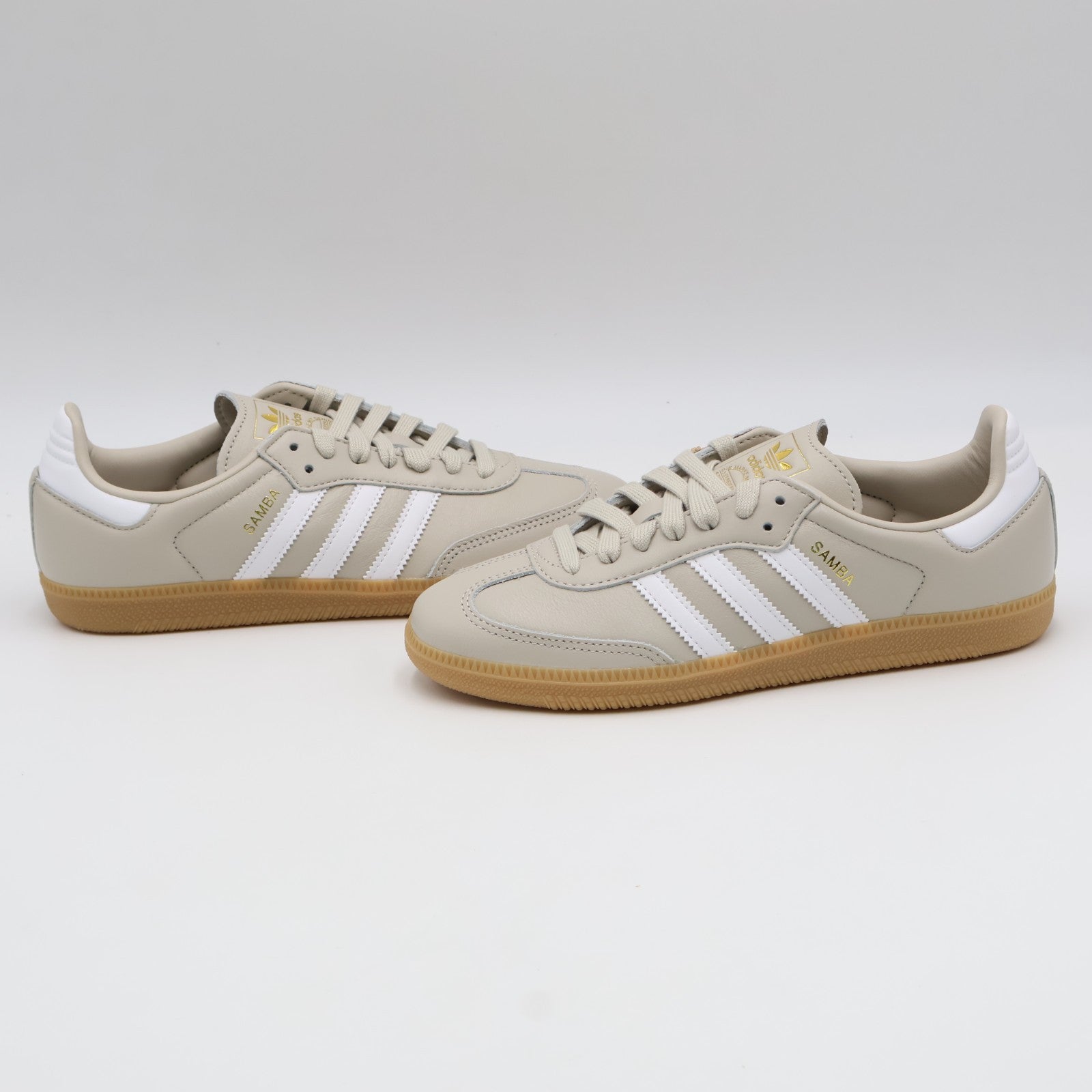 JR0883 adidas Originals Samba OG Beige Cloud White Gum (Men's)