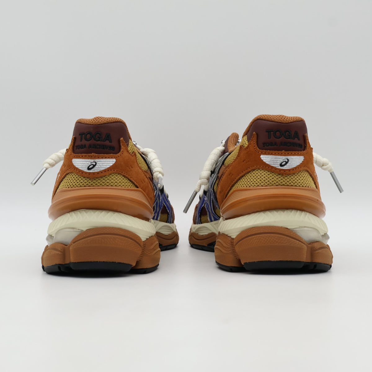 1203A838-200 TOGA Asics Gel-Cumulus 16 TG Brown Blue Pure Silver (Men's)