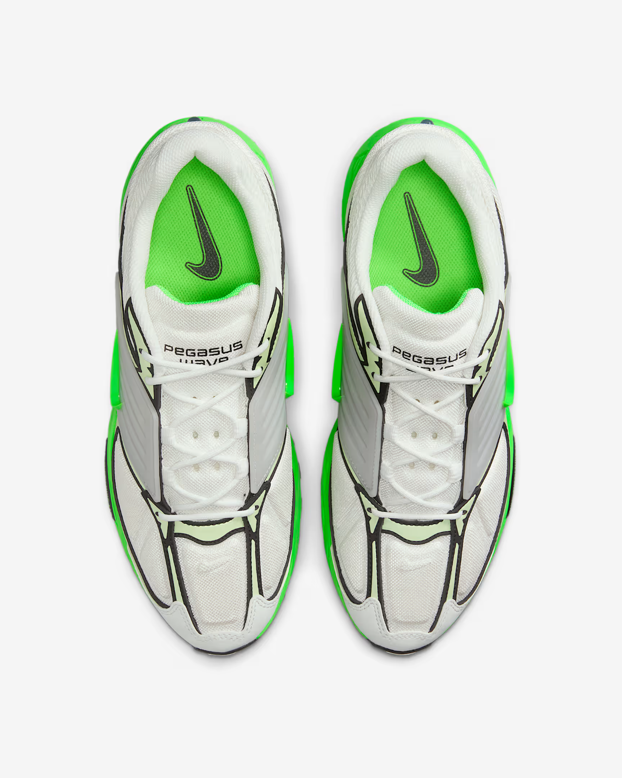 IB0612-103 Nike Air Pegasus Wave Summit White Barely Volt (Men's)