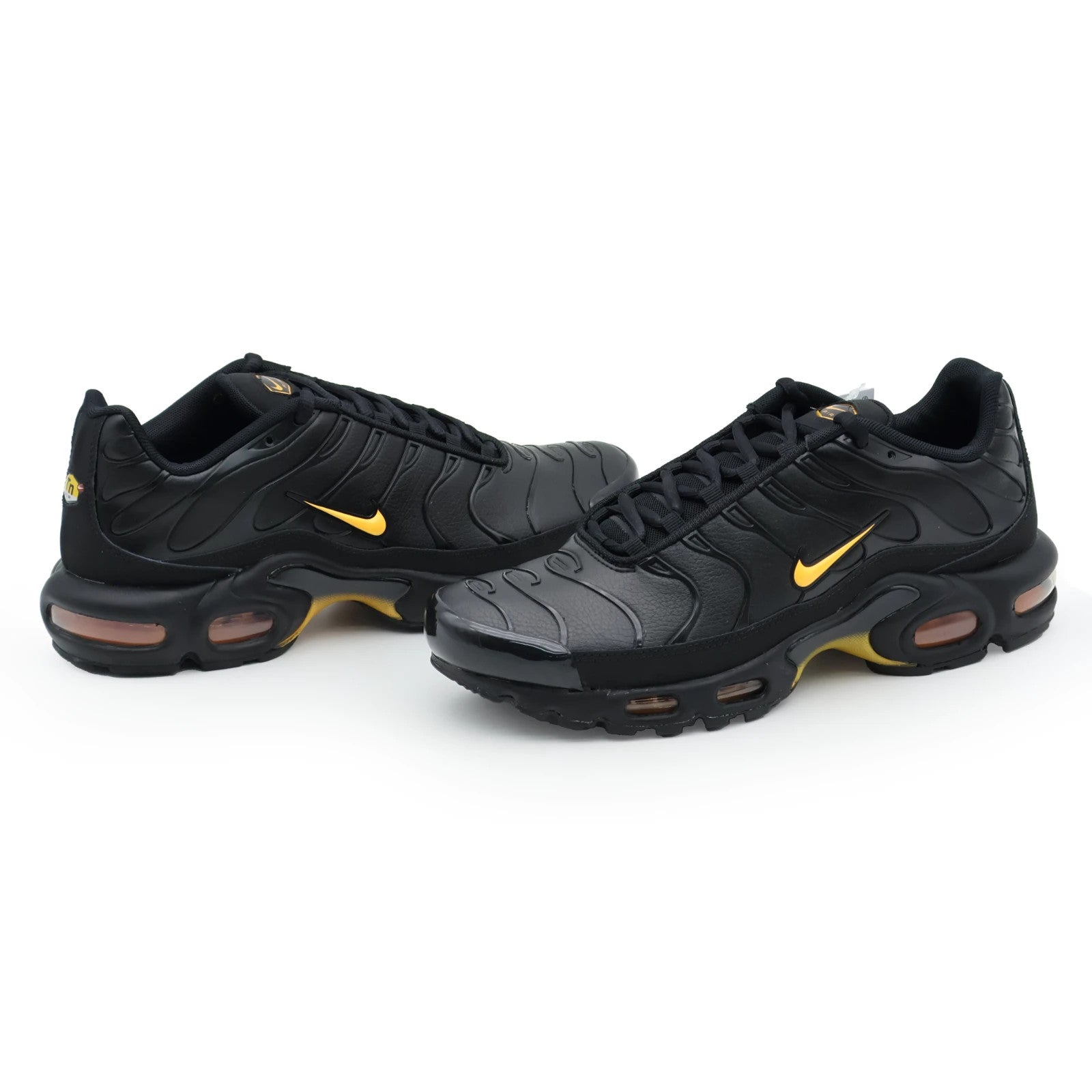IF4390-001 Nike Air Max Plus Premium Black Laser Orange (Men's)