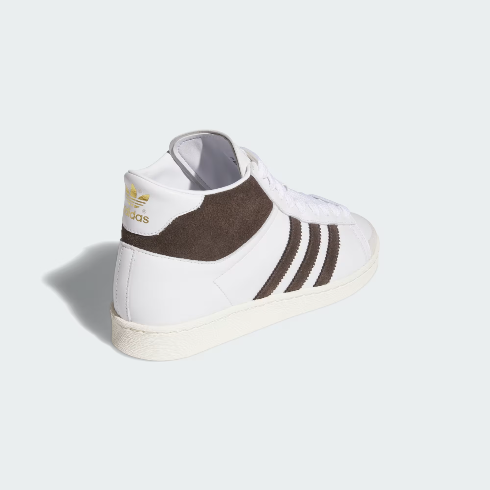 JP6497 adidas Jabbar Hi Cloud White Aurora Coffee (Men's)