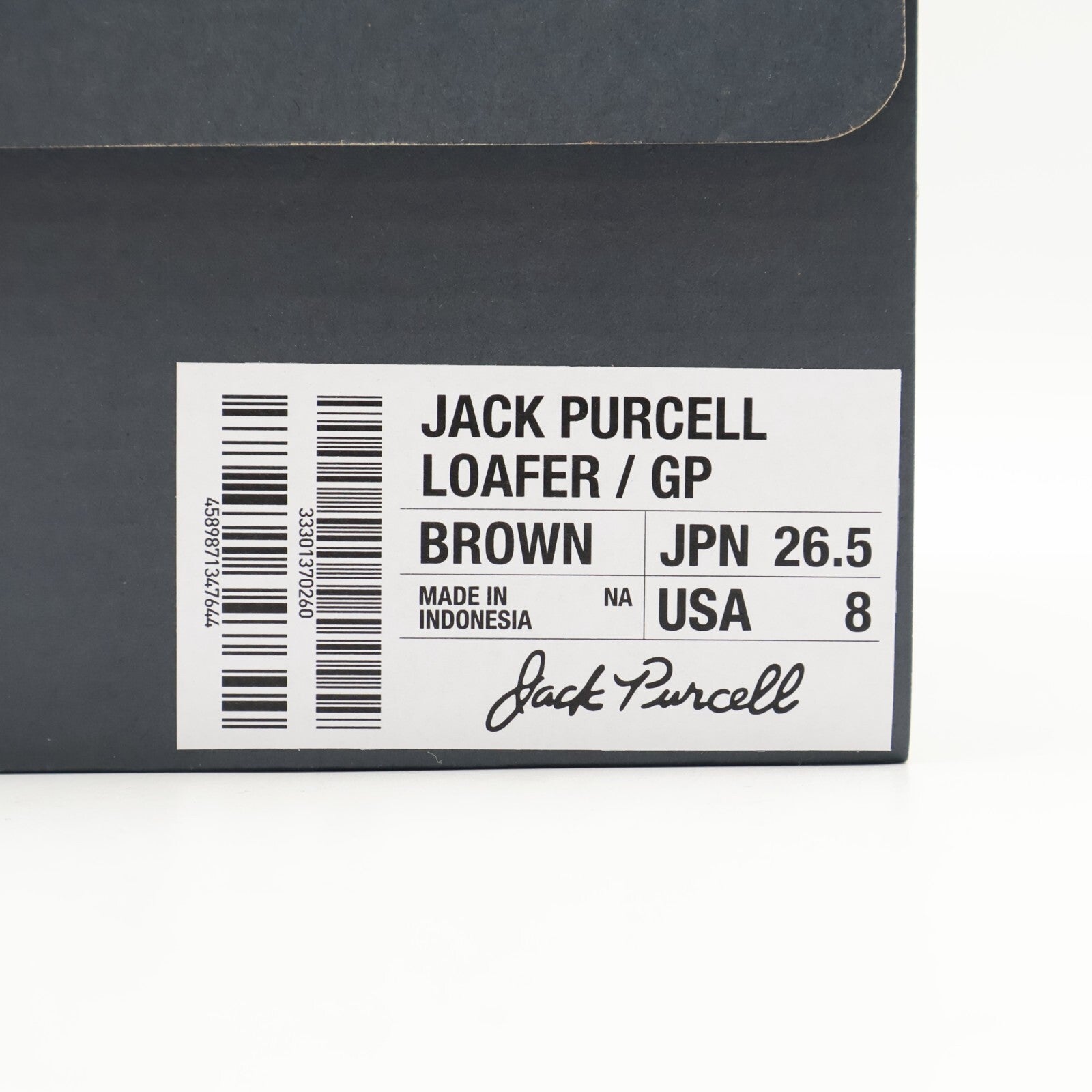33301370 Graphpaper Ã Converse Jack Purcell Loafer Brown (Men's)