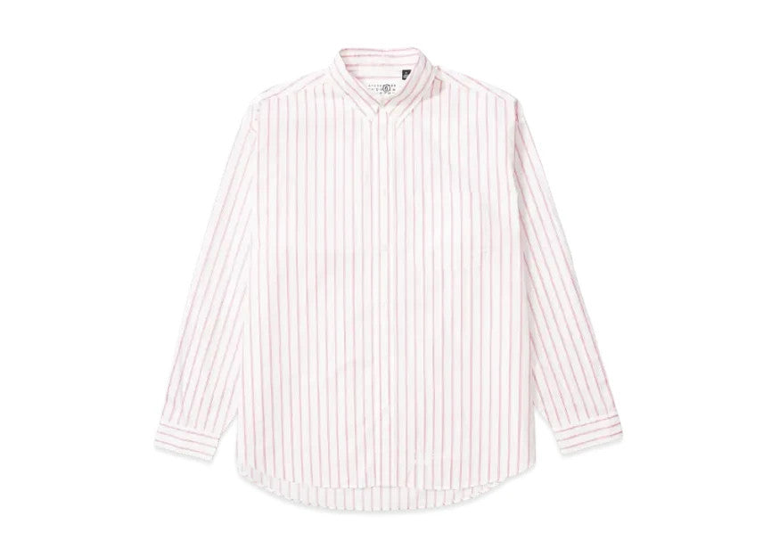 Supreme x MM6 Maison Margiela Stripe Shirt "White"
