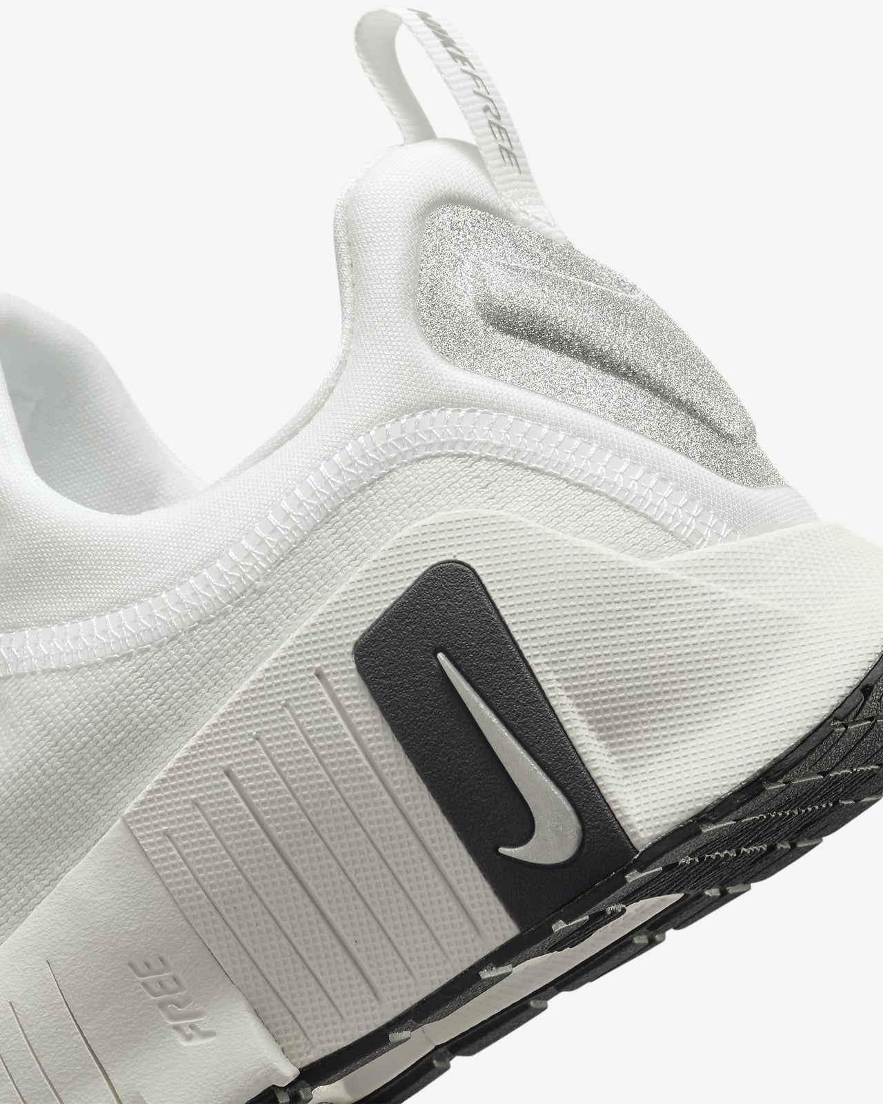 FZ1695-101 Nike Free Metcon 6 Premium Summit White Sail Black Metallic (Women's)