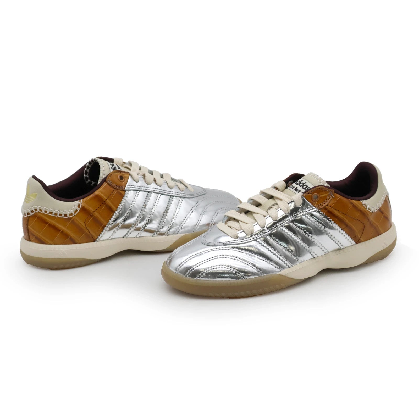 IH5777 Wales Bonner adidas Originals MN Samba Silver Metallic Easy Yellow (Men's
