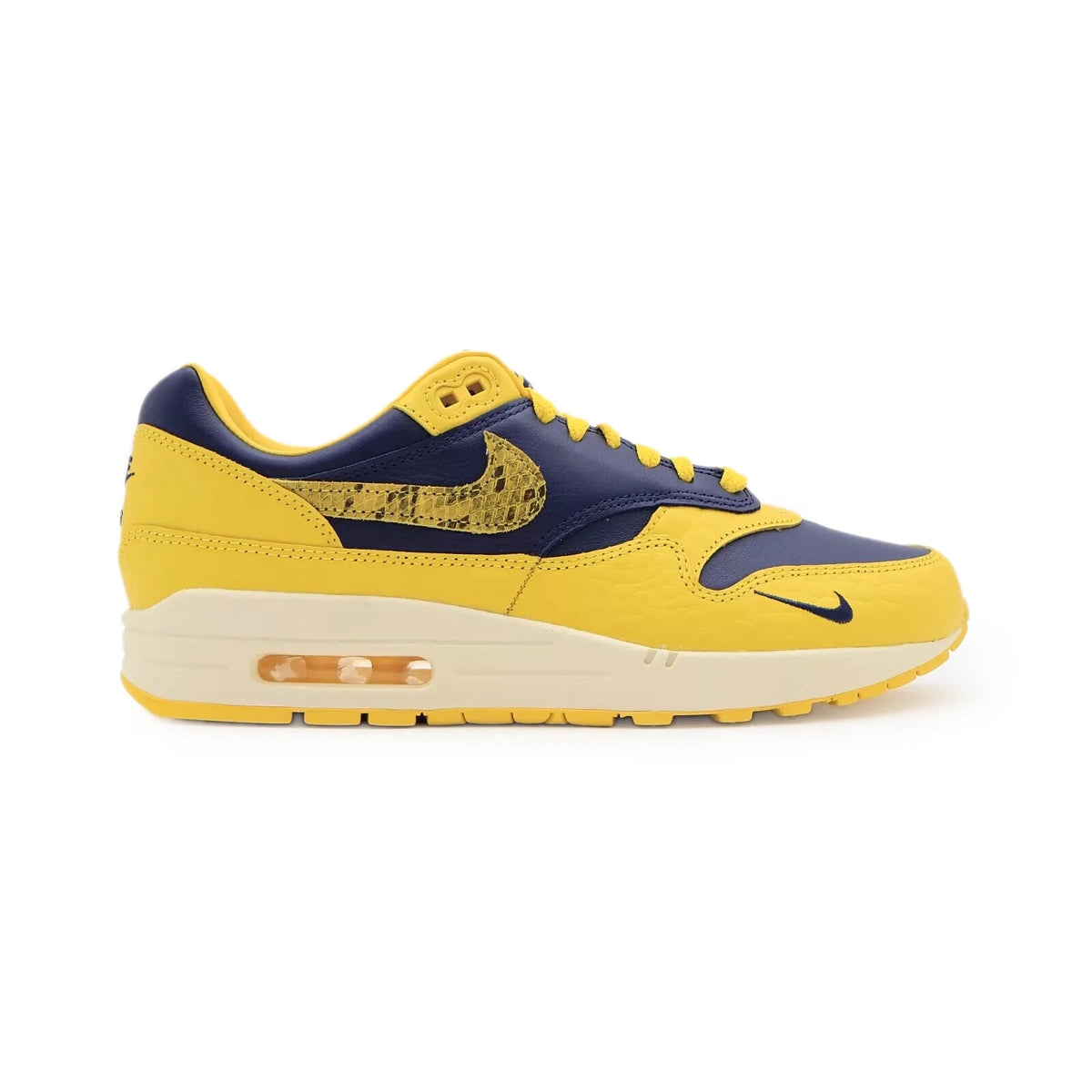 FJ5479-410 Nike Air Max 1 PRM Head to Head Midnight Navy Varsity Maize (Women's)