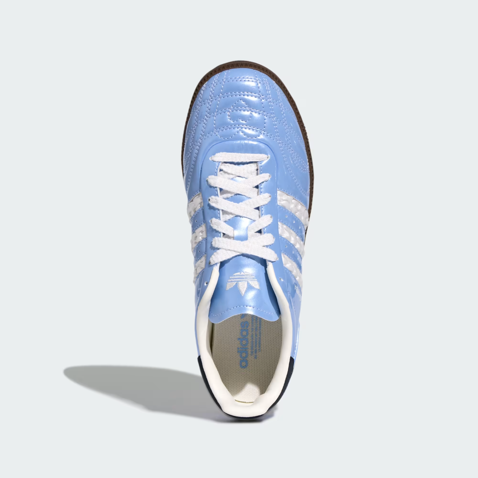 KJ7302 adidas Samba JP Glow Blue Core White Aurora Ink (Men's)