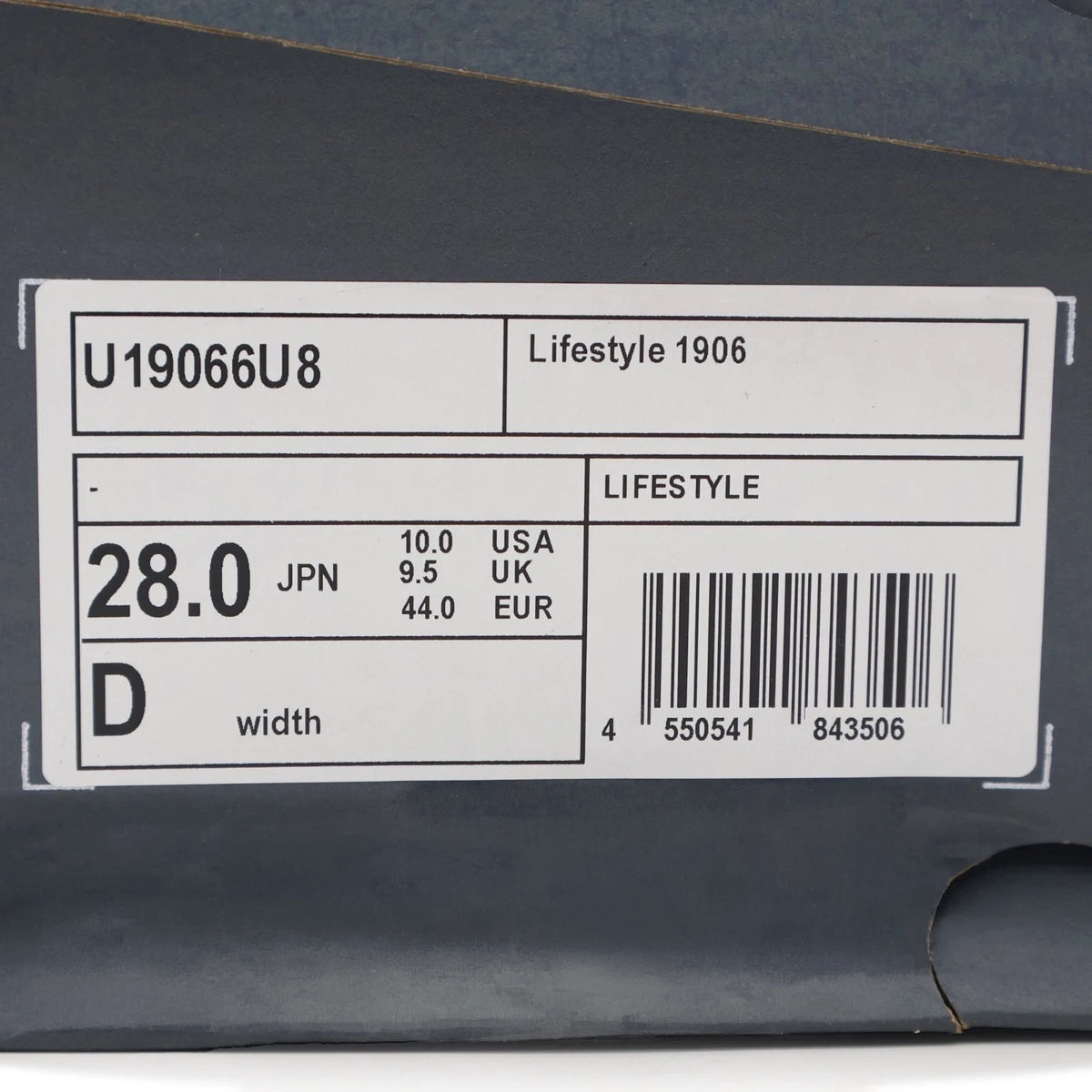 U19066U8 New Balance 1906 Grey Brown (Men's)