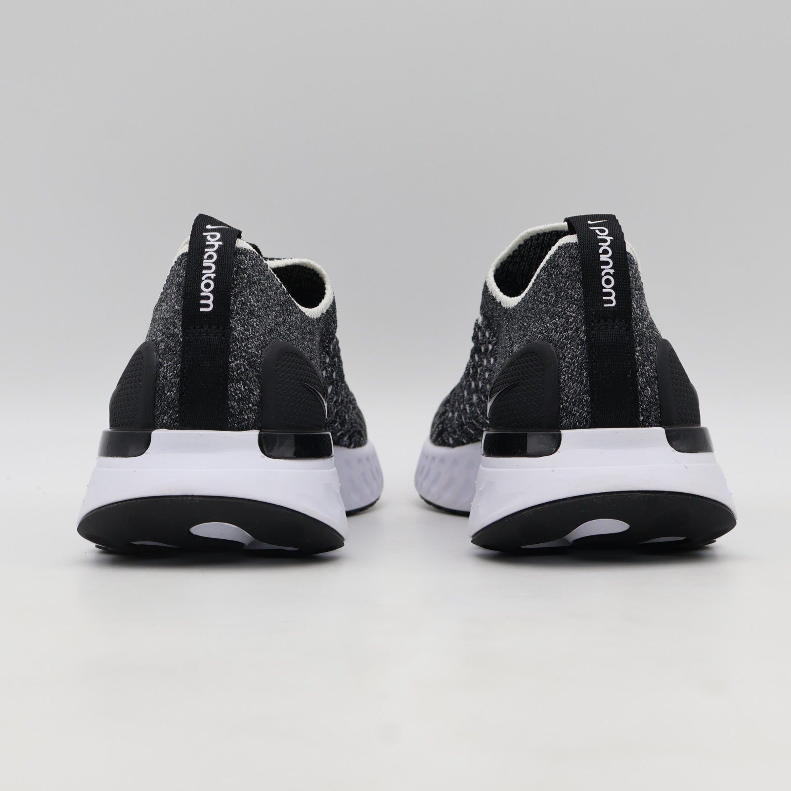 CJ0280-002 Nike React Phantom Run Flyknit 2 Black White (Women's)