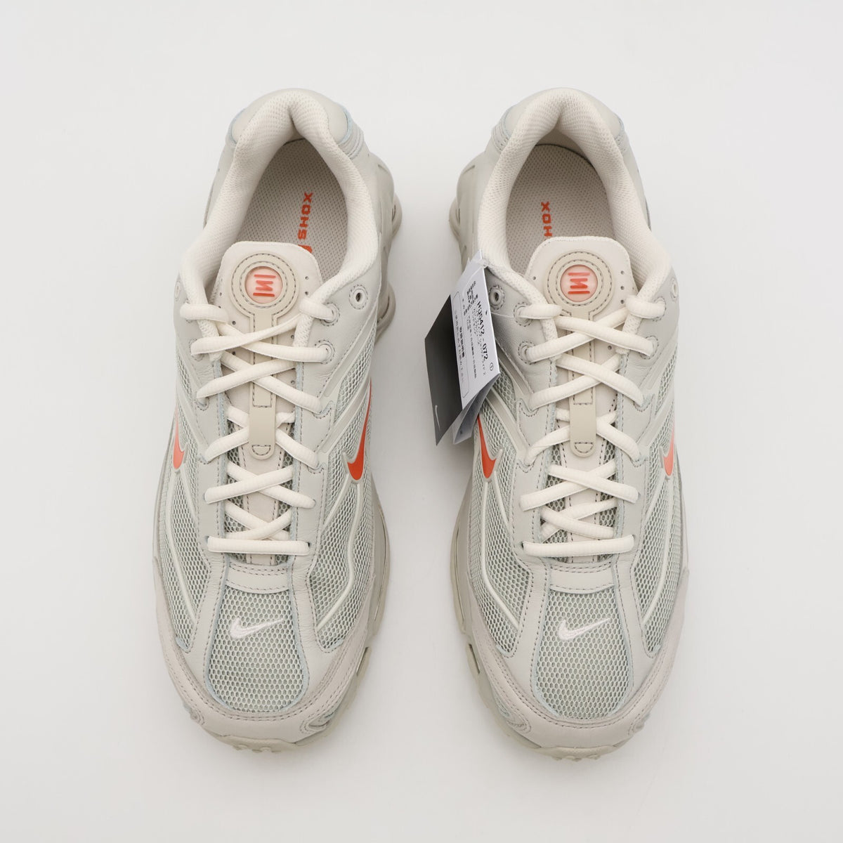 HQ5412-072 Nike Shox Ride 2 Light Bone Turf Orange Phantom (Men's)