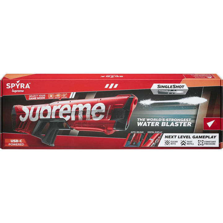 Supreme SpyraThree Water Blaster Red
