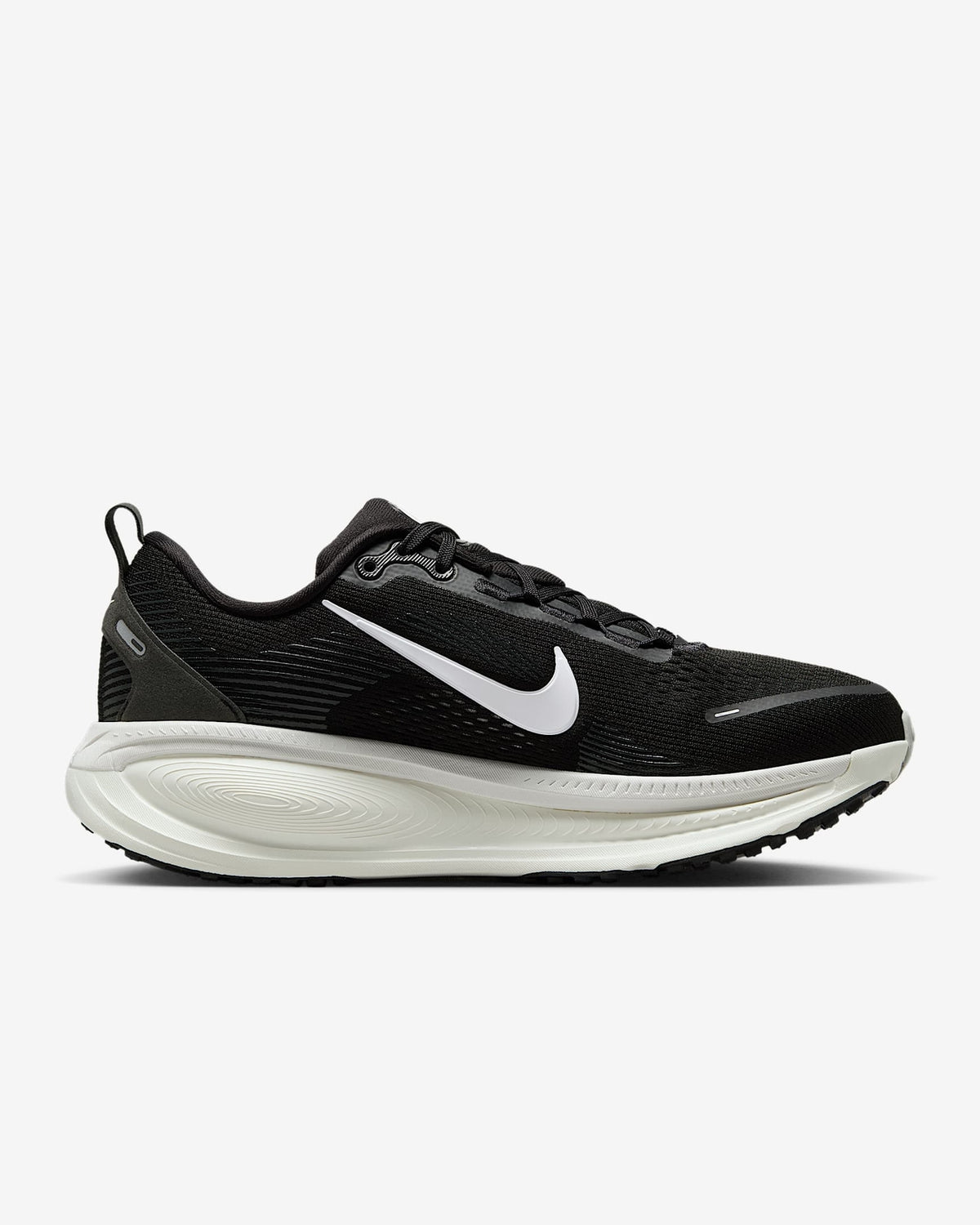 HM6804-005 Nike Vomero 18 Black Coconut Milk Light Iron Ore Summit  (Women's)