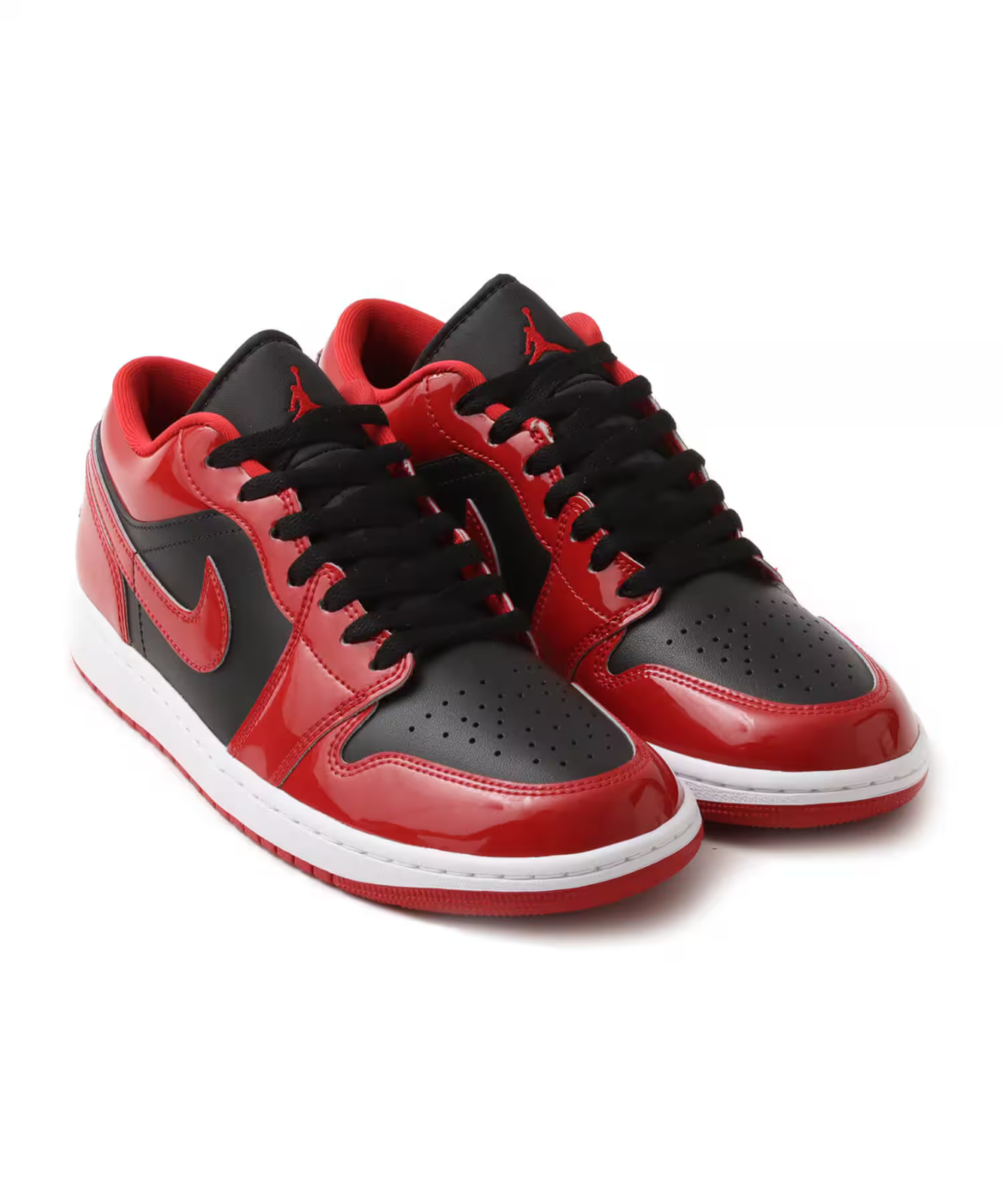 HV4089-006 Nike Air Jordan 1 Low SE Black White Varsity Red (Women's)