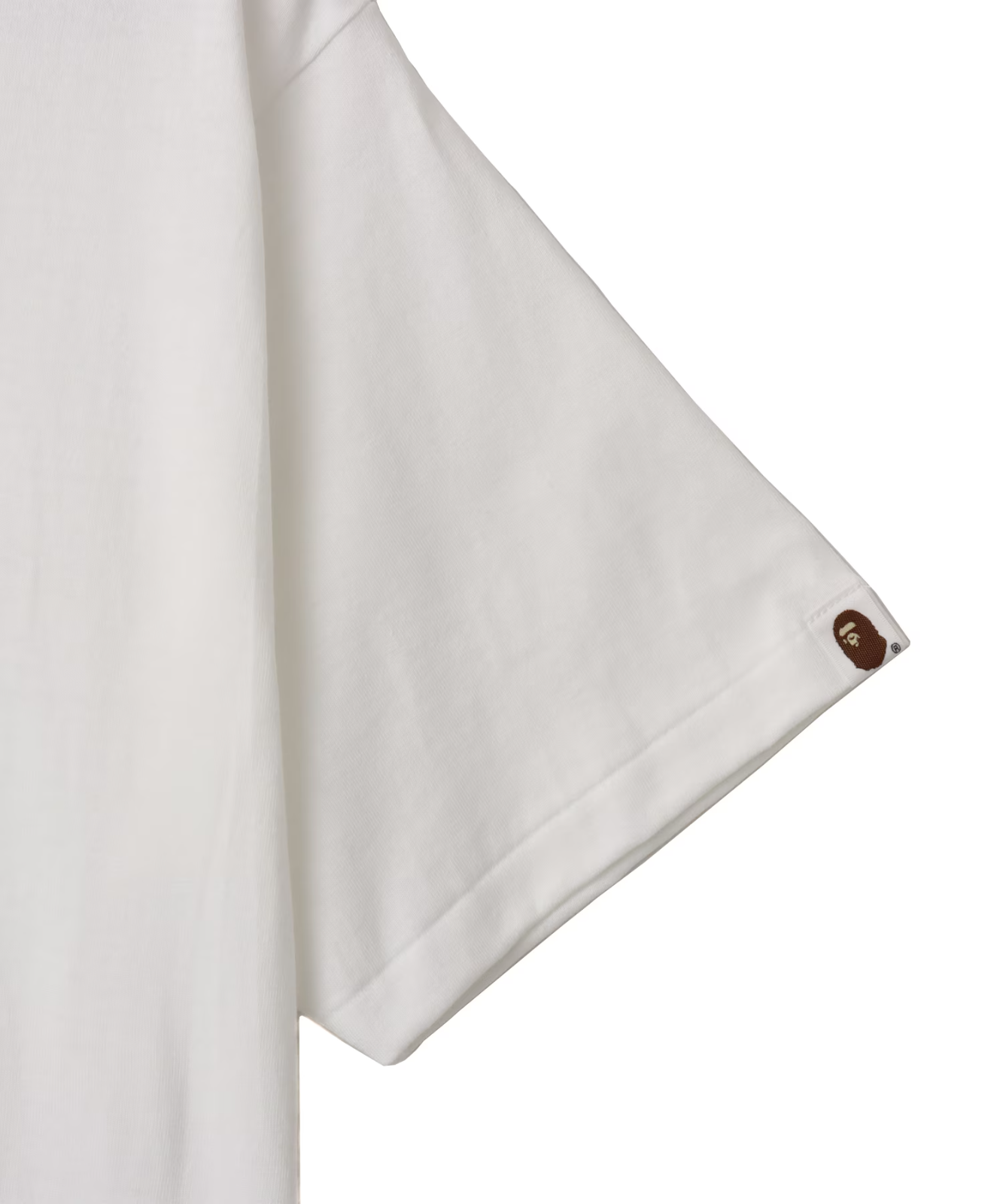 A BATHING APE atmos Bape A Bathing Ape G-Snk College Tee White