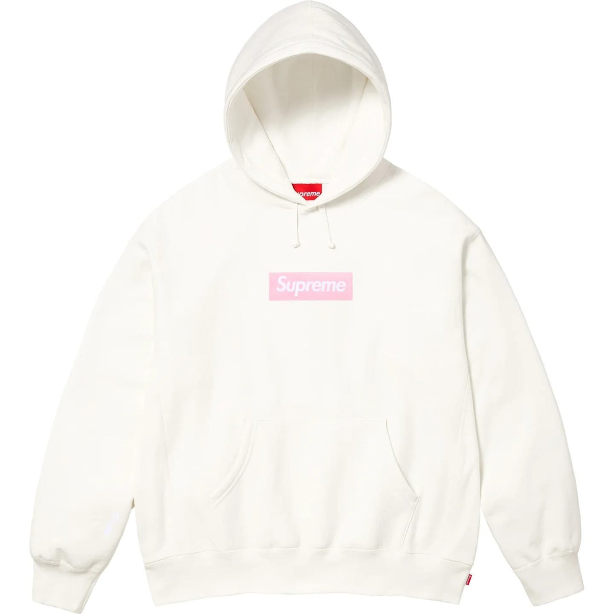 Supreme Box Logo Hooded Sweatshirt (25FW) White