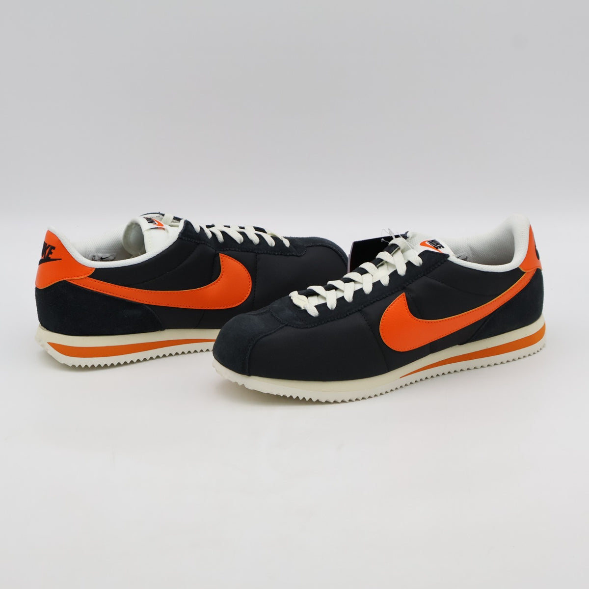 HF0263-003 Nike Cortez Textile Black Sail Muslin Safety Orange (Men's)