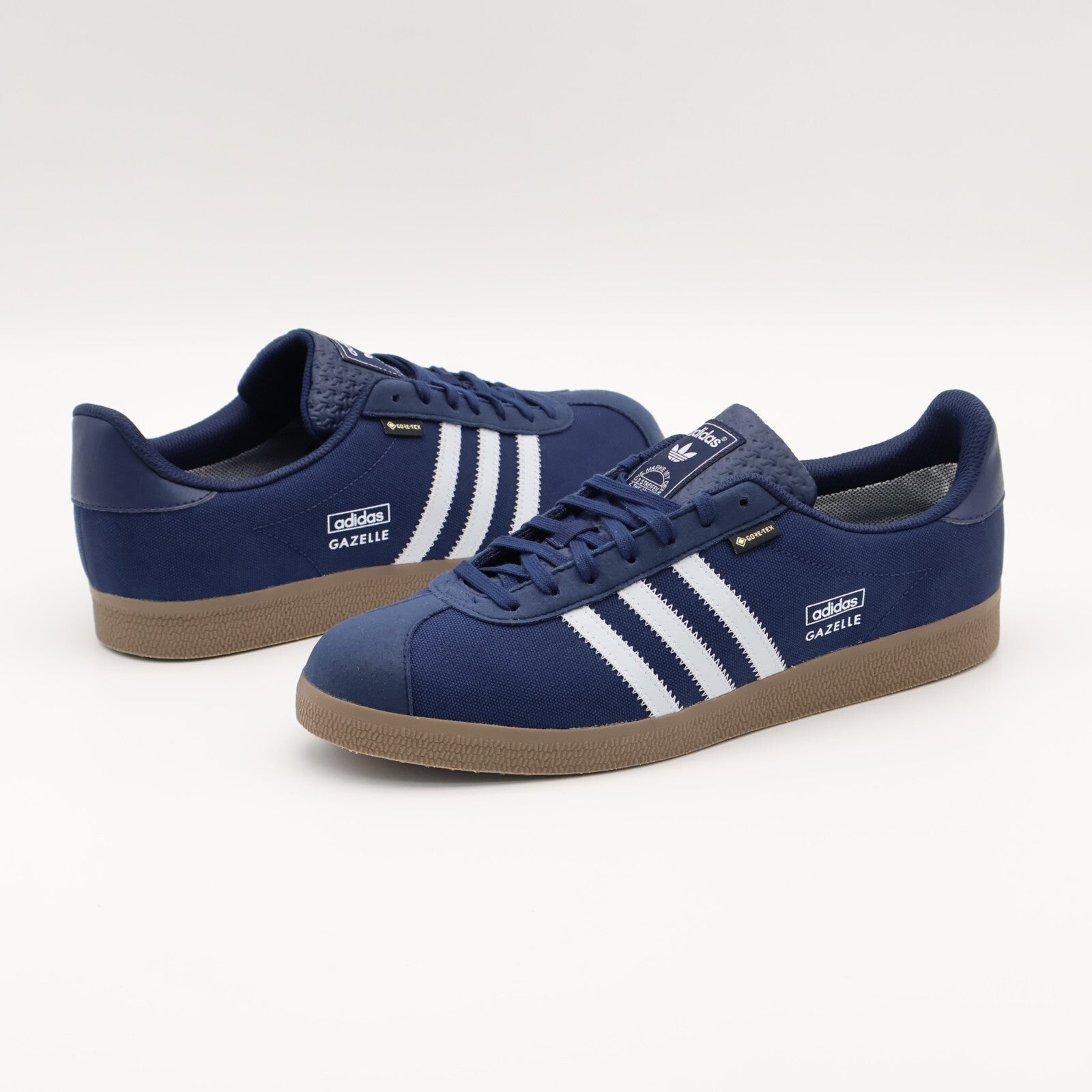 JR2729 adidas Originals Gazelle GORE-TEX College Navy Halo Blue Gum (Men's)