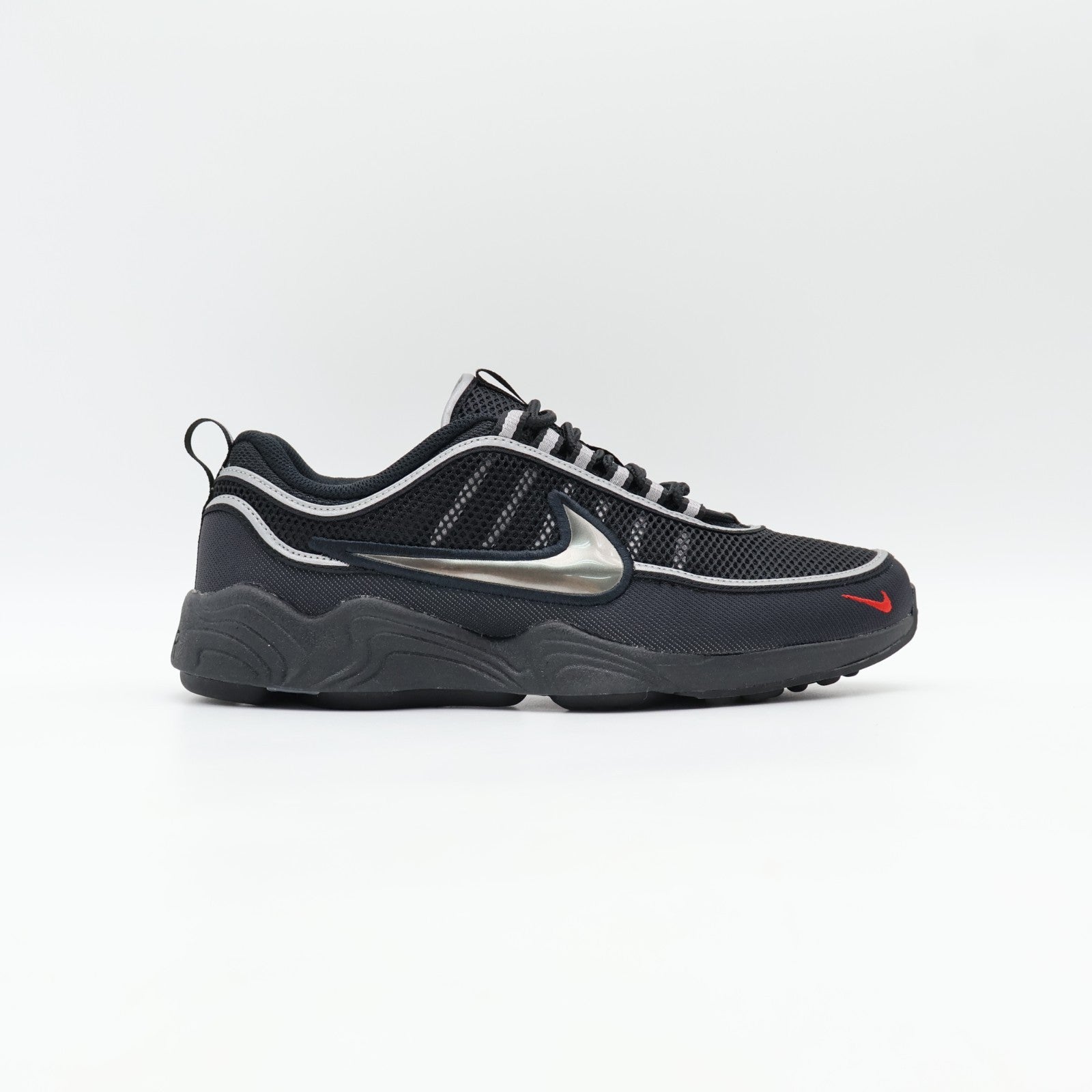 HF9117-002 Nike Air Zoom Spiridon SP Black and Sport Red (Men's)