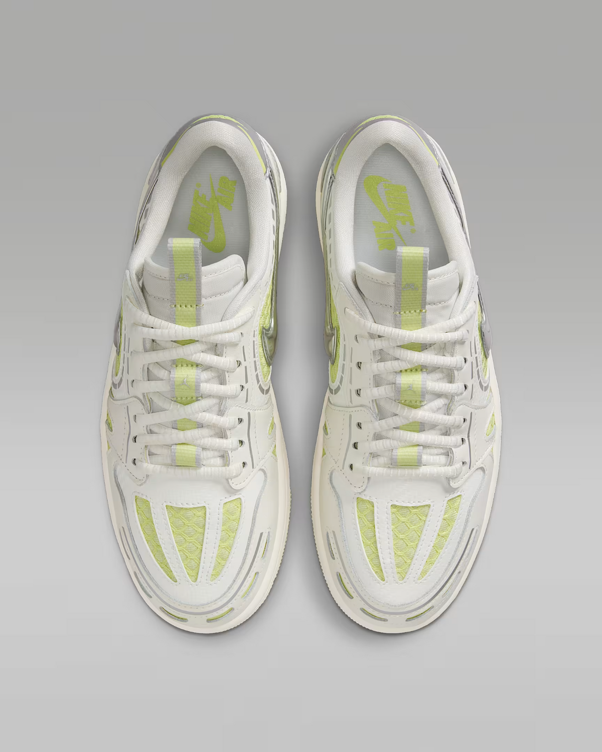 HQ2186-130 Nike  Air Jordan 1 Low Method Of Make V3 Sail Luminous Green(Women's)
