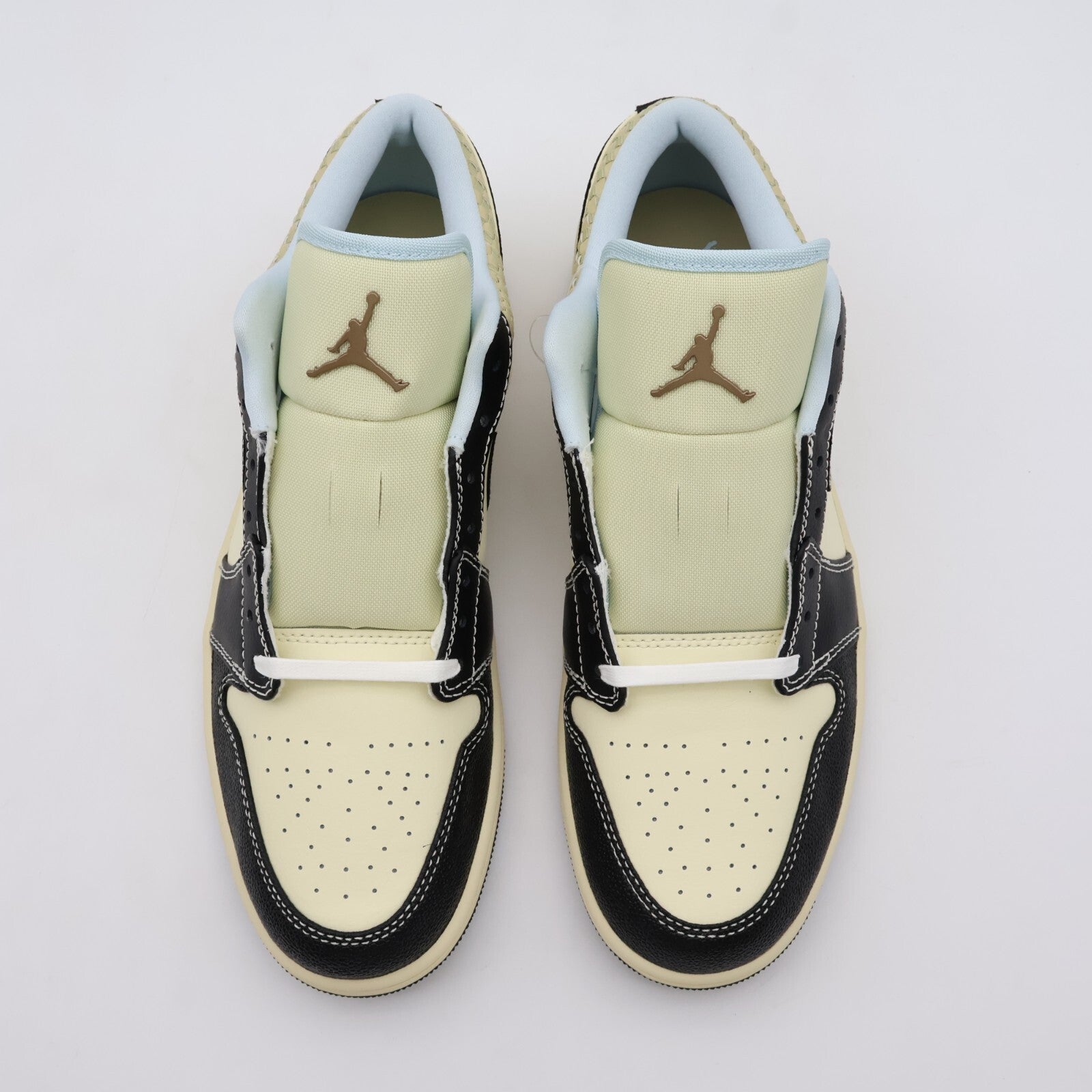 HQ3437-101 Nike Air Jordan 1 Retro Low SE Coconut Milk Glacier Blue (Men's)