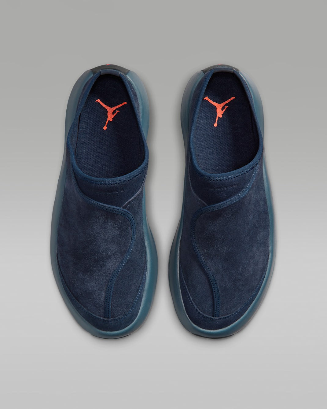 HV5073-400 Nike Jordan Future Mules Dark ObsidianBlue Fox (Men's)
