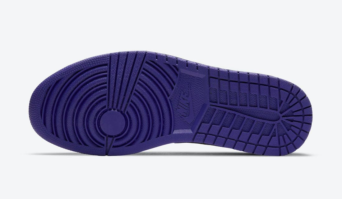 553558-500 Nike Air Jordan 1 Low "Court Purple" (Men's)