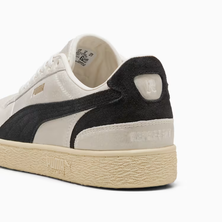 313059-01 Represent Puma Majesty Warm White PUMA Black (Men's)