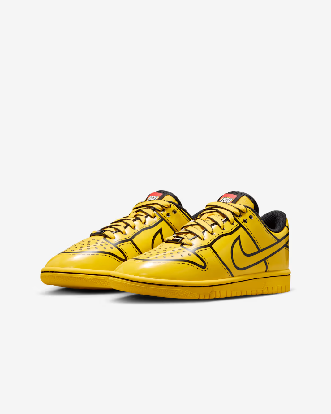 IF2117-700 LEGO Ã Nike GS Dunk Low Tour Yellow