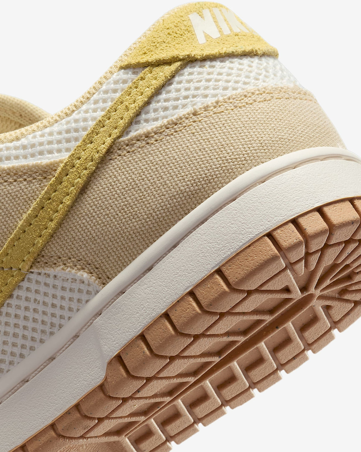 HJ5864-700 Nike Dunk Low Next Nature Team Gold Pale Ivory Gum Yellow (Women's)