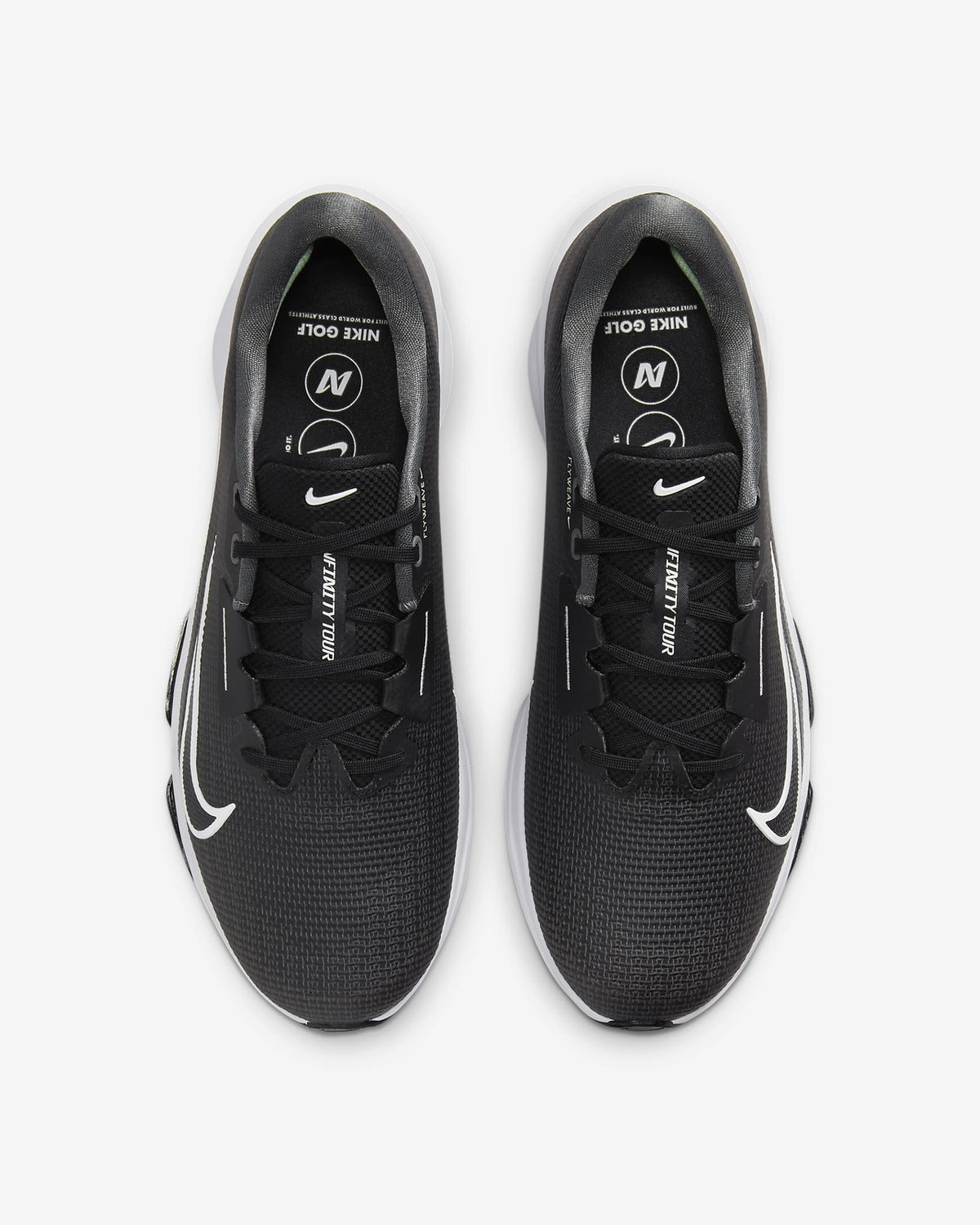 FD0218-002 Nike Air Zoom Infinity Tour 2 Black Vapor Green Iron Grey (Men's)