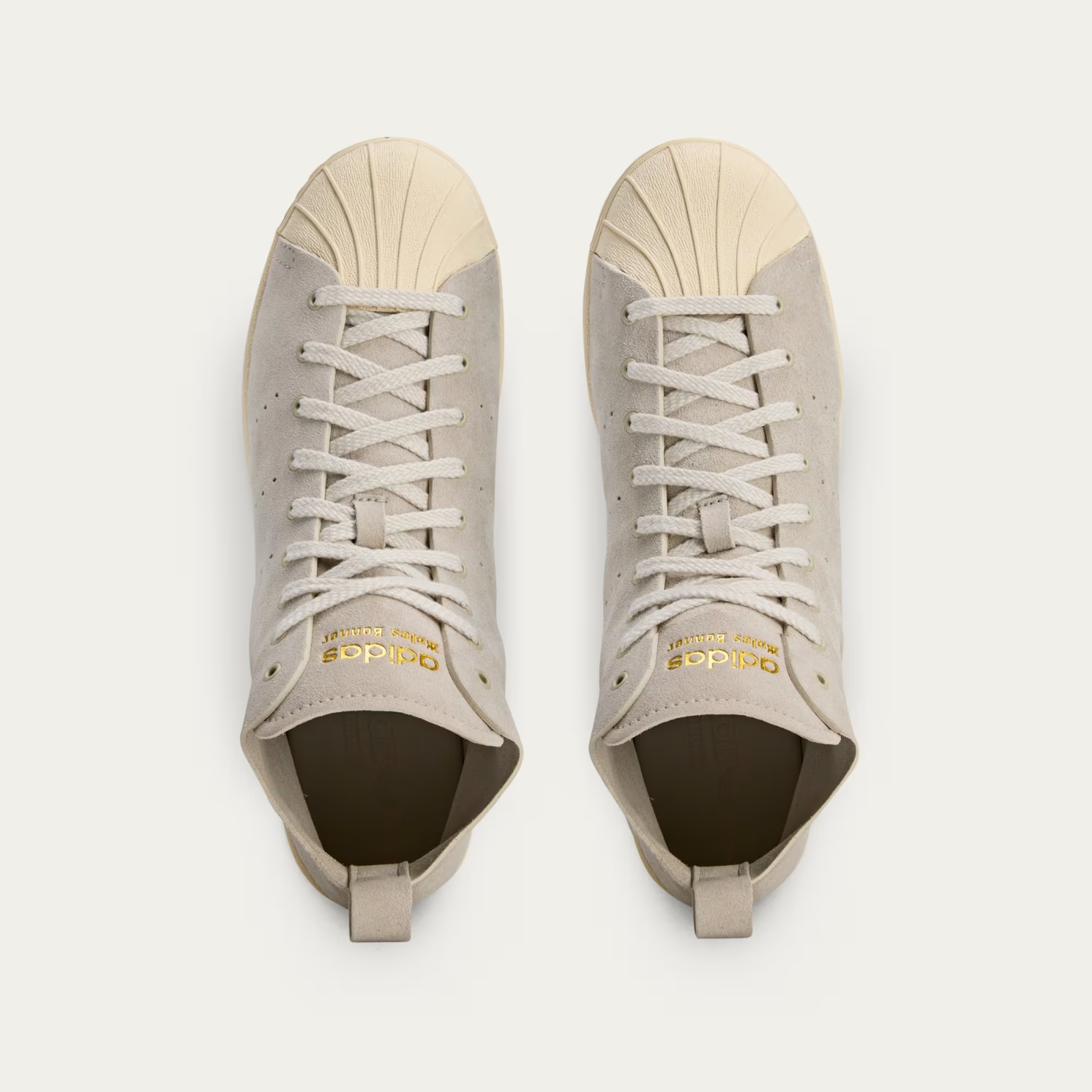 JQ7633 Wales Bonner Ã adidas Originals Superstar High Mist Stone (Men's)
