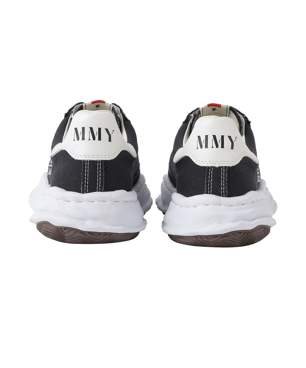 A08FW735-BLACK Maison MIHARA YASUHIRO BLAKEY OG Sole Canvas Low top (Men's)