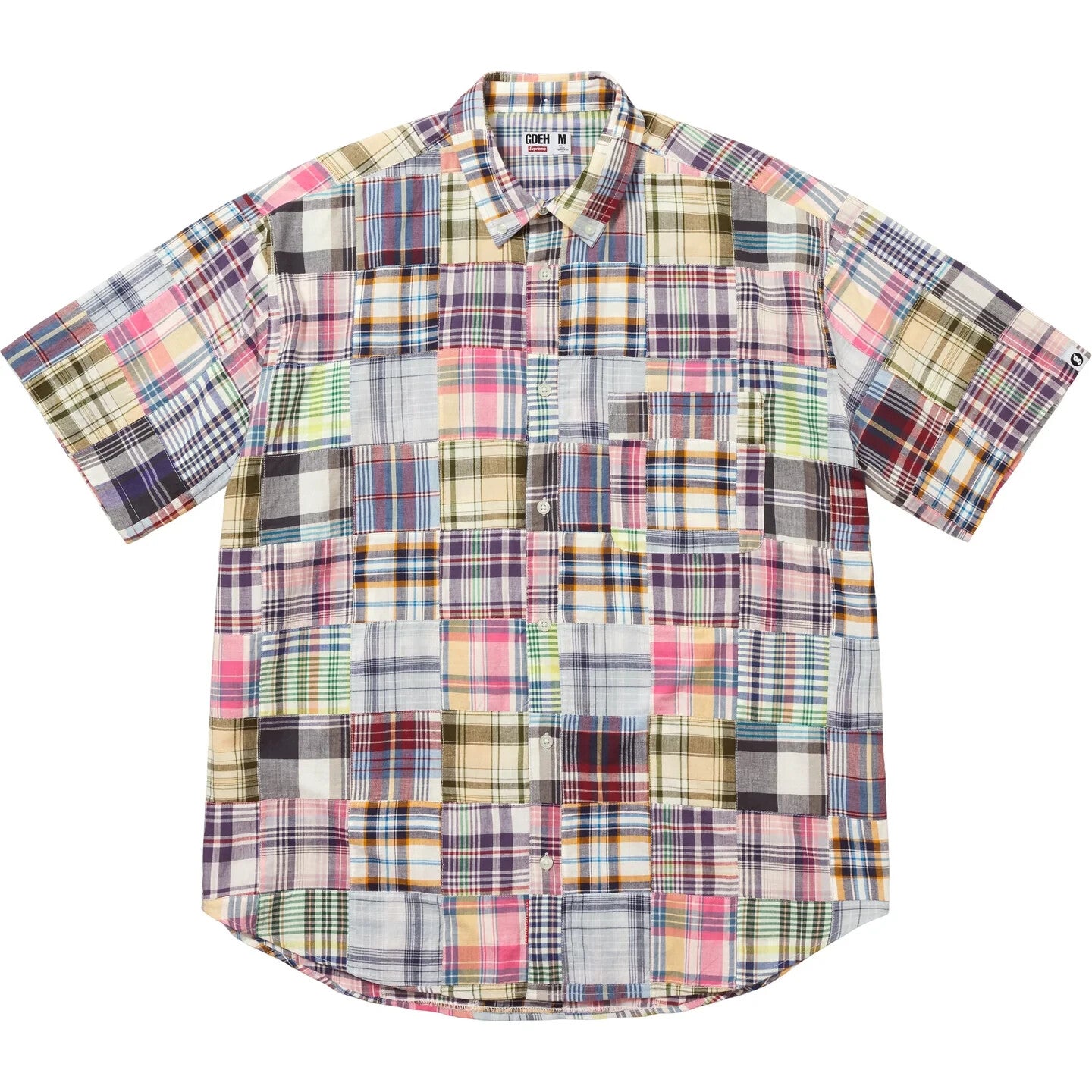 Supreme GOODENOUGH Patchwork S/S Shirt Multi