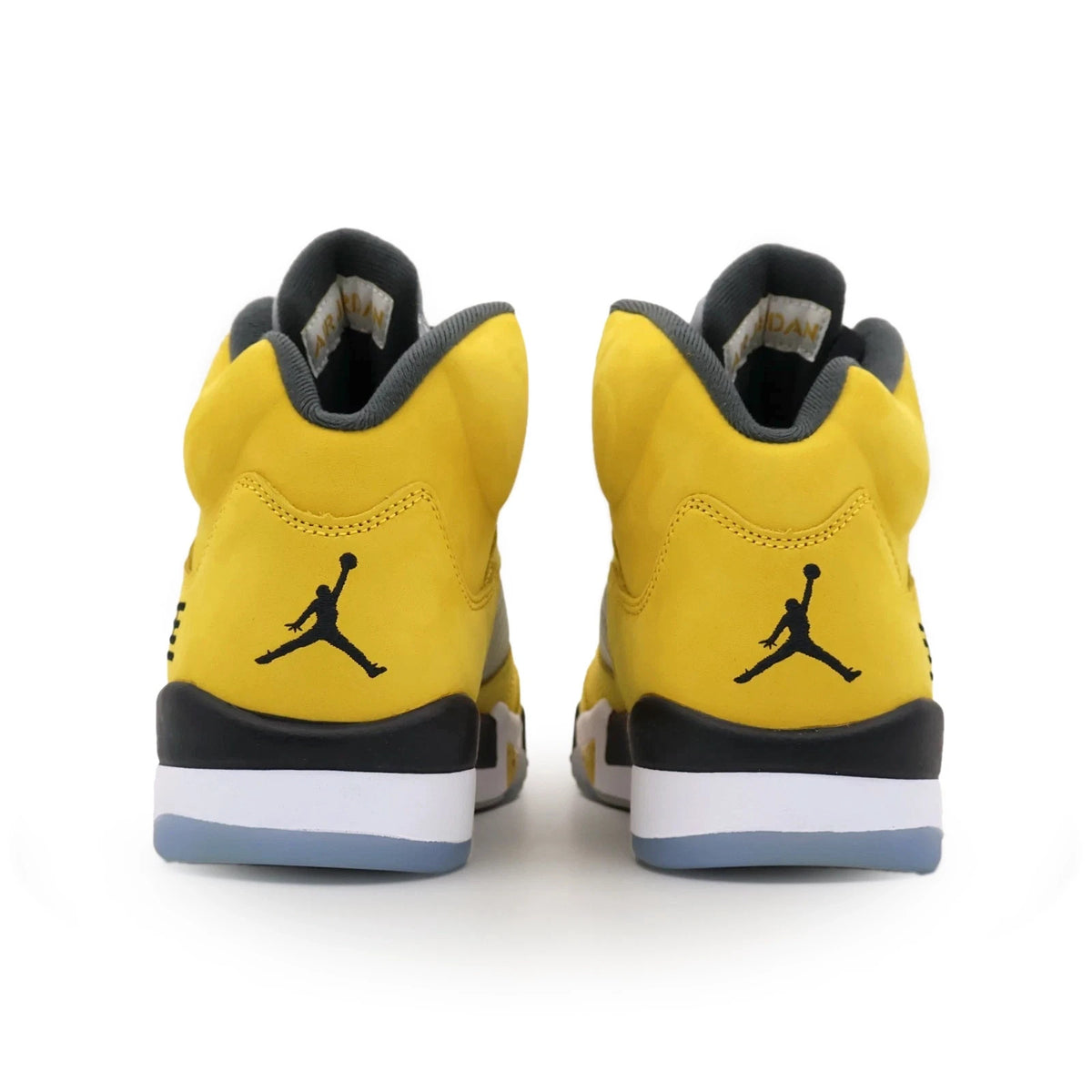 IO3372-700 Nike Air Jordan 5 Retro Tokyo 23 Yellow Wolf Grey Black (Men's)