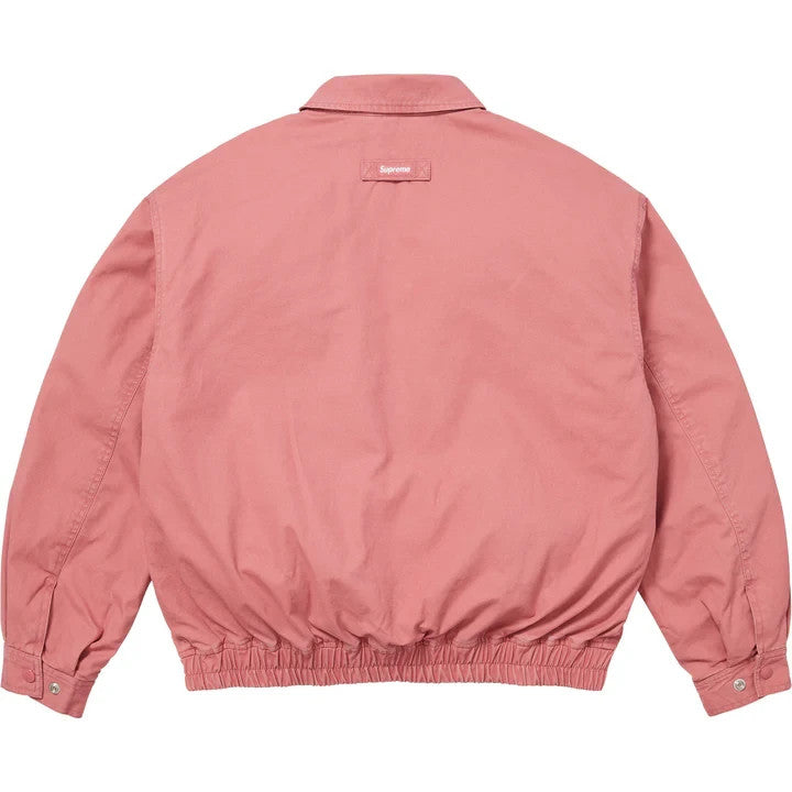 Supreme Hooded Utility Jacket Pink