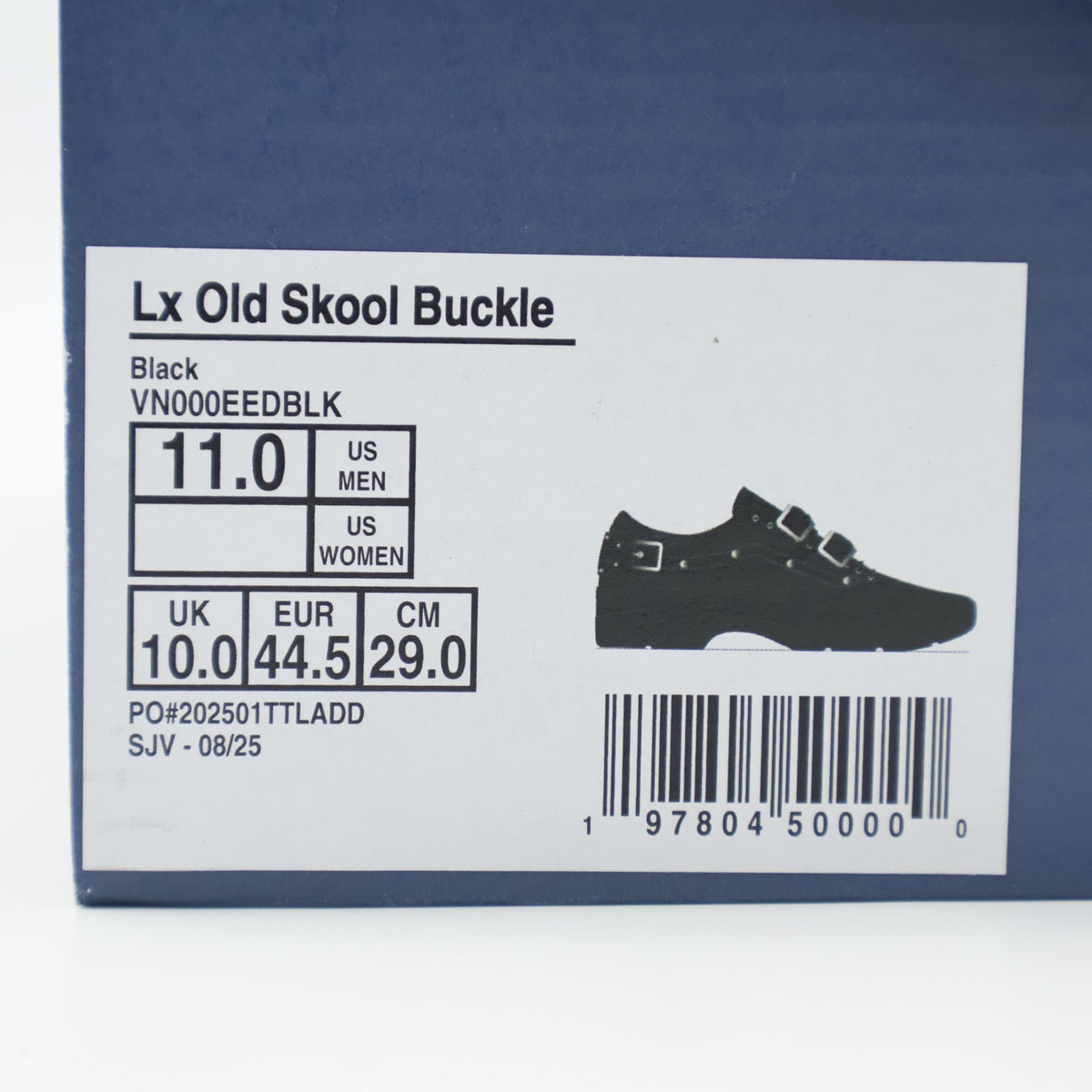 VN000EEDBLK Vans Premium Old Skool Buckle Black Efron Danzig (Men's)