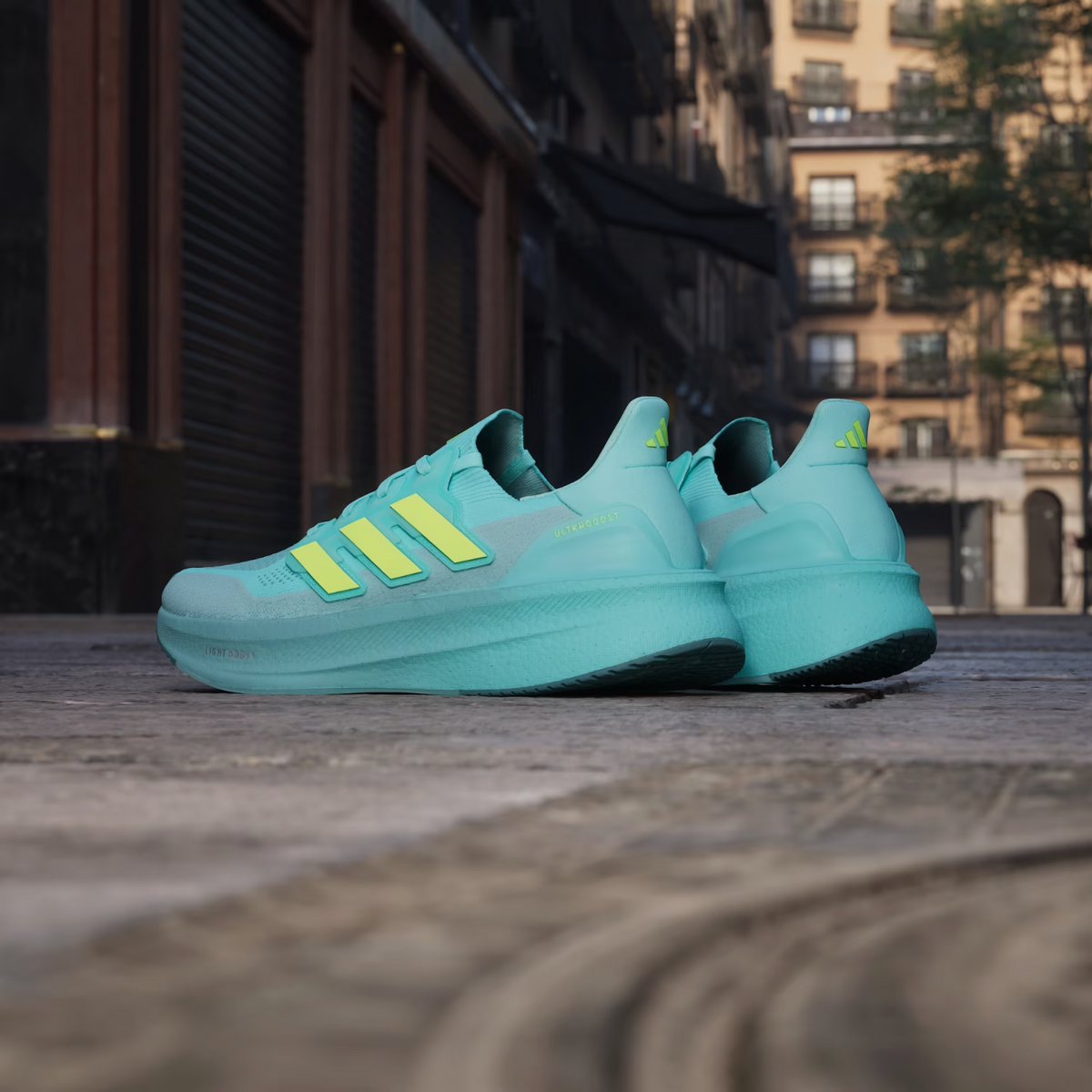 JQ2909 adidas Ultraboost 5 Blue/Lucid Lemon/Mint Ton (Men's)