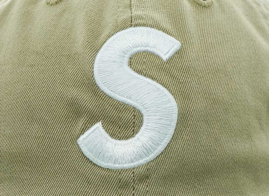 Supreme 2-Tone S Logo 6-Panel Tan