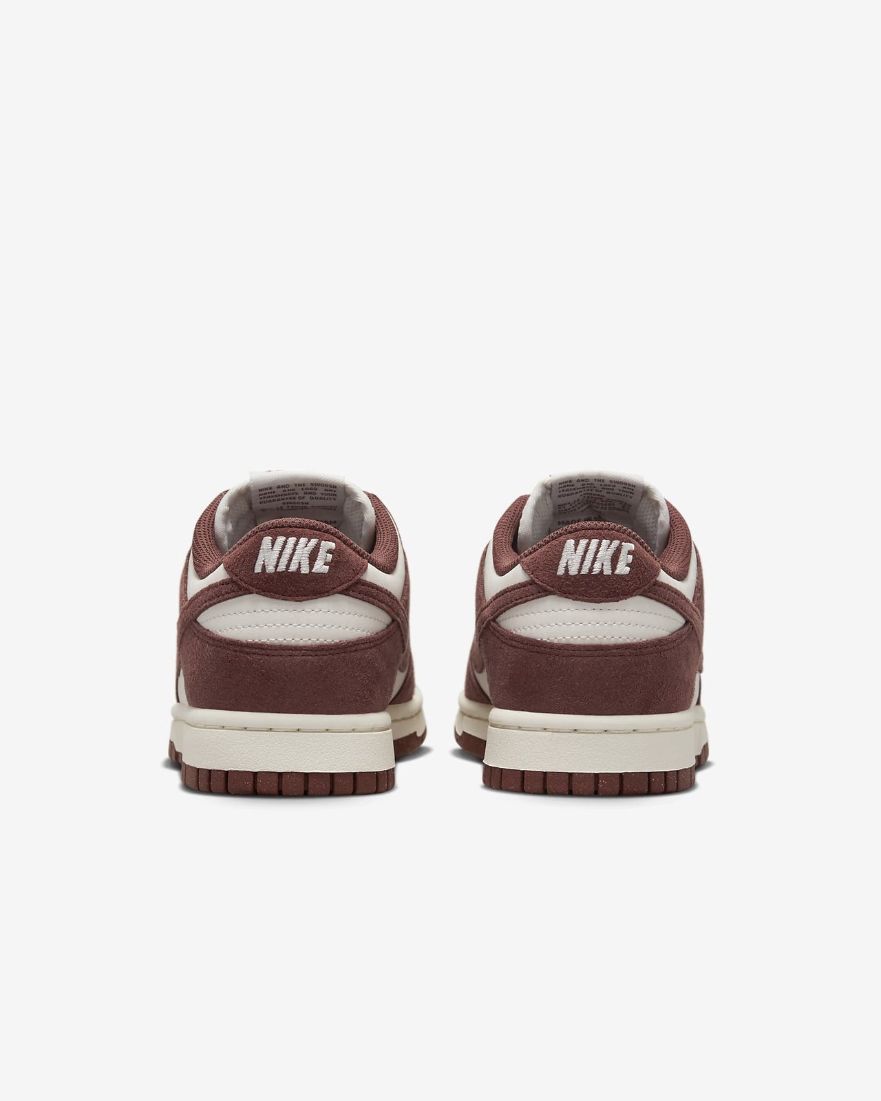 HJ7673-001 Nike Dunk Low Phantom Sail White Red Sepia (Women's)