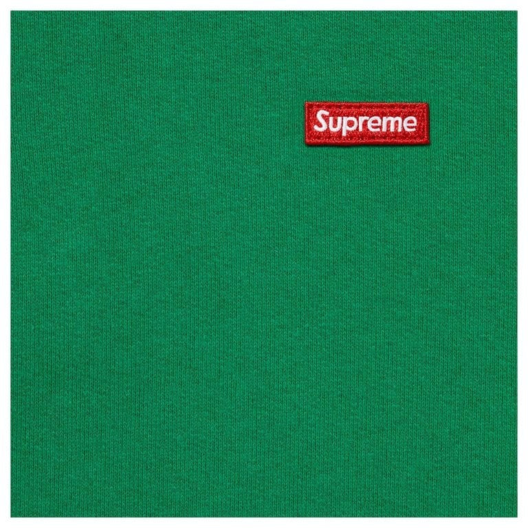 Supreme Small Box Half Zip Pullover (26SS) Green
