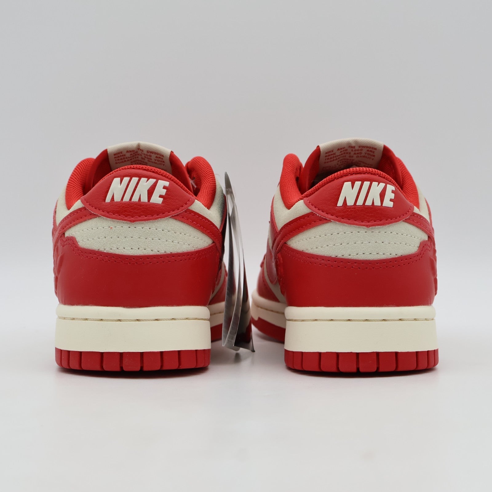 HF1986-100 Nike Dunk Low Rose Embossed Ruby Red (Women's)
