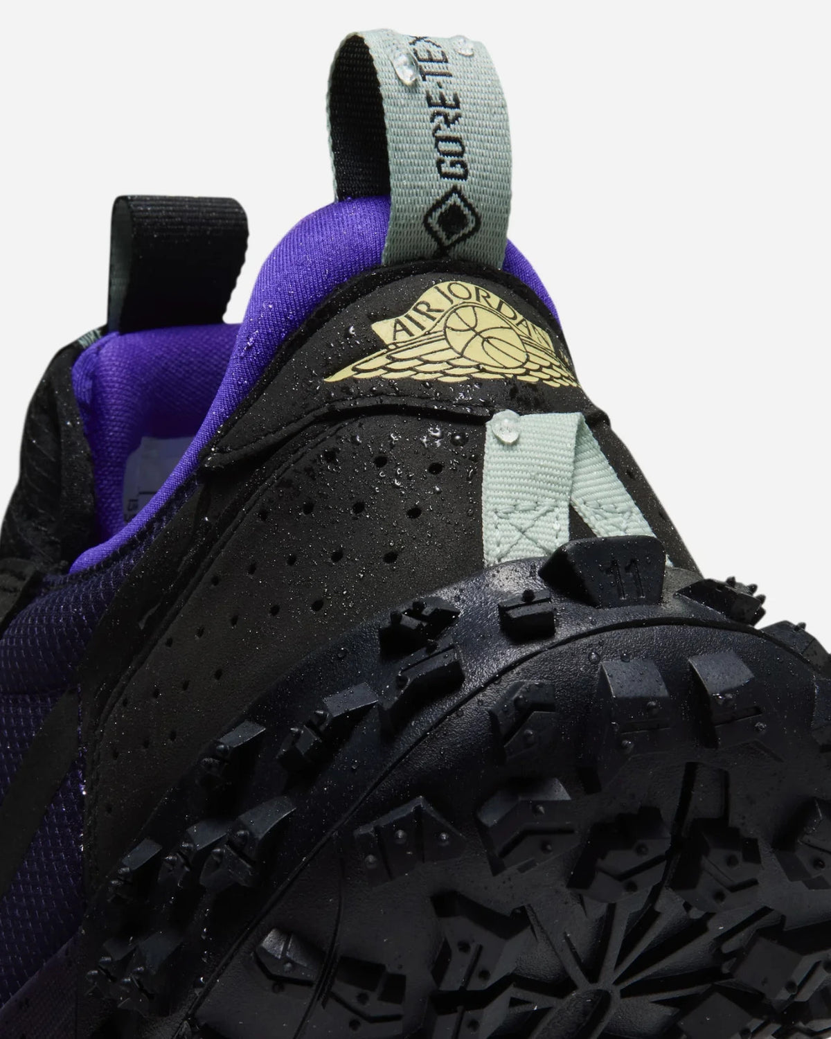 FV4227-004 Nike Air Jordan 1 Low Element GORE-TEX "Black/Concord Purple" (Men's)