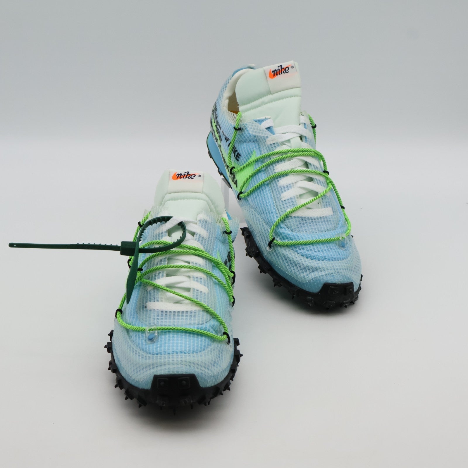 CD8180-400 Off-White Ã Nike Waffle Racer Vivid Sky  (Women's)