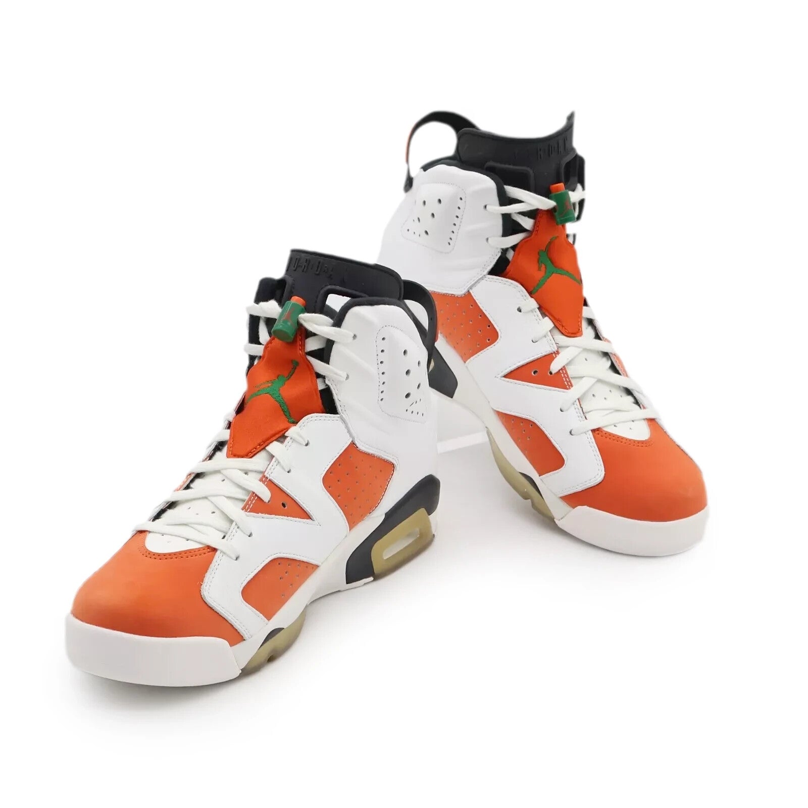 384664-145 Nike Air Jordan 6 Retro Gatorade Like Mike White Team Orange (Men's)