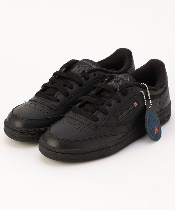 RB00185 VIVANT x atmos x Reebok Club C "Black/Red" (Men's)